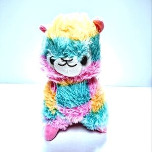 Amuse Rainbow Alpacasso Alpaca Stuffed Plush 12" Pastel Animal Collectible Toy